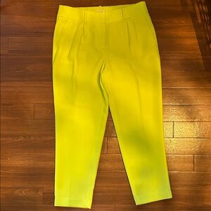 J. Crew Neon Yellow Pants